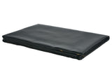 Dump Truck Mesh Tarp, 6 x 14 ft, PVC Coated Black Heavy Duty Cover with 5.5" 18oz Double Pocket, V952-KCPVC6X1418OZJELJV0