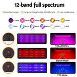 Green Fingers 2X 2000W Grow Lights LED Full Spectrum Indoor Plant All Stage Growth GL-NM-3T-2000X2
