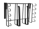 Under Cabinet Hanging Shelf Stainless Steel Under Shelf Storage Rack with Multiple Hooks for Cutting V1294-YM0901-3118240222512