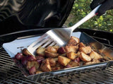 Professional Grill Basket - High-Quality Baking Trays - Barbecue Pans - BBQ Grill Basket - Optimal V1188-MS101-02145-1