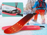 Rechargeable Heated Insoles with Bluetooth APP Control 3 Heat Settings , Trim-to-Fit, V1232-JRKCXD002