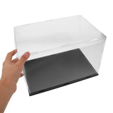 Transparent Acrylic Baseball Cap Display Case for Signed Hats Collector Display Stand V1192-AZ-W-24754