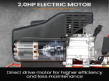 UNIMAC 24L 2.0HP Air Compressor, Direct Drive, 2 Couplers for Airtools Tyre Inflation, Portable, V219-ACMELEUM250A