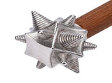 Spikey Ball Hammer with Wooden Handle Stainless Steel Multifunctional Unique Shape Decorative Hammer V1294-YM0901-3114250070111