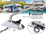 12V Galley Electric Water Pump Tap Faucet Water Tap W/ Switch for Caravan Boat V1189-LWWAL-20260327-05152