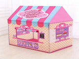 CARLA HOME Kids Ice Cream Bakery Play Tent Pink Pop Up Playhouse - Outdoor Play Equipment Play Tents V178-36489