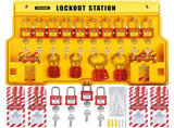 58 PCS Lockout Tagout Kits, Electrical Safety Loto Kit Includes Padlocks, Lockout Station, Hasp, V952-AQSJTZJBDGJ57NTX0V0
