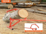 Timberjack, 46.5 in, Heavy Duty Steel Log Roller, Log Lifter with Adjustable Cant Hook, Logging V952-YMQJDSJZDZXTMNCF6V0
