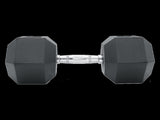25KG Commercial Rubber Hex Dumbbell Gym Weight V63-794105