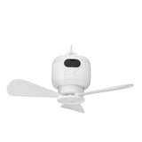 Camping Fan Rechargeable 8000mAh Battery Detachable Blades Remote Control 3 Speeds Portable Tent Fan V1294-YM0901-3119240068511