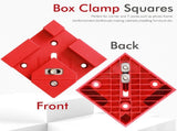 Right Angle Clamp for Woodworking Corner Joints, Square Clamp Tool with Adjustable Jaw for Frame V1341-ZY-YVSJBX4A-ORANGE-4PCS