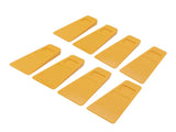 8PCS Cutting Wedges Plastic Chainsaw Wedges 5.5in Logging Wedges for Tree Cutting Falling Bucking V1294-YM0706-3111230223811
