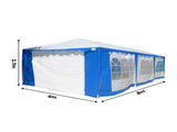 4x8 Outdoor Event Wedding Marquee Tent Blue GAZ-WED-4X8-BU