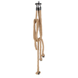 Tomshine 2M AC 220-240V Triple E27 Holders 3 Heads Hemp Rope Pendant Light Ceiling Lamp Creative V1294-YM0901-L1589-2-3