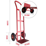 1.15M 200KG Hand Trolley Truck Transport Platform Courier Plate Cart Heavy Duty V465-09005