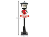 Christabelle 1.8m Christmas Lamp Post Outdoor Display Decoration LED Lights Front Yard Lawn Sta 112_RHG602