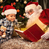10Pack Christmas Santa Hats for Adults - Extra Thicken Velvet Santa Claus Hats for Women Men Fluffy V1107-SDZC001-10
