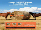 Round Bale Hay Net, 1.5 x 1.5 x 1.5 m, 44.45 x 44.45 mm Holes, PE Material, Reinforced Knotted V952-MGCWZWYYJW55TJWBB001V0