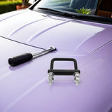 Resistant Black Coated Hitch Clamp, Easy to Install for Secure Transport and Towing V1369-AZ3-W-19370