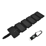 Solar Bank Foldable Dual Output Portable Universal Direct Charging Charger for 3 Proof Mobile V1294-YM0523-3111220077812