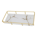 Bathroom Vanity Tray Modern Stylish Anti Slip Kitchen Sink Countertop Storage Organizer S White V1294-YM0710-3112230084111