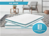 Queen 20cm Hybrid Mattress Memory Foam and Innerspring Support V63-821871