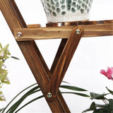 6 Tier Plant Stands Star Flower Shelf Outdoor Indoor Wooden Planter Corner Pots V201-FAZ0380BW8AU