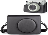 Fuji WIDE 400 Camera Case, PU Leather Protective Case Compatible for Instax WIDE 400 Instant Camera V1366-AZ2-W-02316