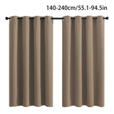 Curtain*1 Darkening Thermal Insulated Curtain Panels for Living Room Shower Curtain Set Bath V1366-AZ2-W-20591