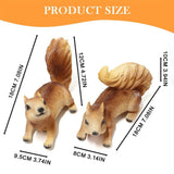 Hangs under 15,Squirrel Statue Garden Hanging Statue Decoration Outdoor Statue Squirrel Decoration V1192-AZ-W-27902