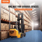 Garage Tiles Interlocking 12x12 in 25 Pack Garage Flooring Tiles Blue V952-CKDDLSJ251212C791V0