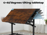 Artiss Drafting Table Drawing Desk Art Desk Multi-Functional Craft Drawing Table DRAW-DESK-04-RW