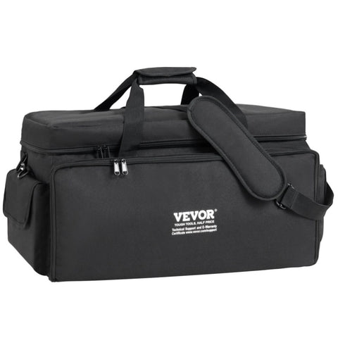 VEVOR DJ Cable File Bag, 1200D Oxford Fabric, DJ Gig Bag with 9 Detachable Divider 4.92 ft Padded V952-DJSNB1200DNJTF6JEV0