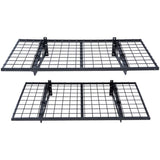 Garage Storage Shelving, 2 Pack, 122 x 61 cm Heavy Duty Garage Shelves Wall Mounted, 502 lbs Load V952-ZXCKGBDHSSC48G32SV0