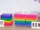 Photo Album Organizer 4x6 Inch Colourful Photo Storage Set V1258-DP02-BOL-605