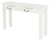 2 Drawer Straight Leg Sofa/Hall Table V199-ST002KLWH