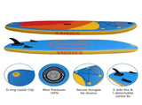 Kahuna Hana 10FT Inflatable Stand Up Paddle Board iSUP Package Adjustable Paddle, Pump, Backpac IFB-HLE-305-BU-781