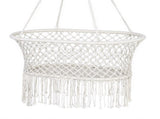 Gardeon Hammock Chair Cotton Swing Chair Outdoor Indoor Cream HM-CHAIR-BABY-CREAM