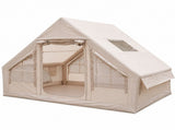 Weisshorn A-Frame Inflatable Air Tent with Mesh Windows, Family Glamping XFSK-KH-DU-CA