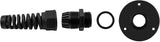 2Pcs PG16 Cable Gland with Anodized Aluminum Base Antirust Anti-corrosive Waterproof IP68 Nylon V1259-DP01-A-1292