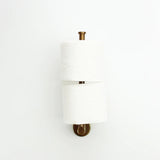 2024 Round New Toliet Roll Holder brushed copper hand towel holder V549-HANDCOPPER