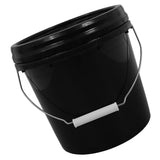 Multipurpose Black PP Storage Bucket, Durable and Leakproof Design V1366-AZ2-W-12154