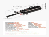 Portable Tire Bead Seater, 2.1 Gal / 8 L Air Bead Blaster, Handheld Tire Inflator Tool, 87-116 PSI V952-LTBCQXBXS8LHEII7F001V0
