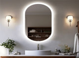 Premium Oval LED Anti-Fog Bathroom Mirror V767-XMR-T28-712-AU-V2