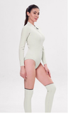 2MM jellyfish suit diving wet clothes jellyfish suit snorkeling swimsuit super elastic skin-friendly V1102-AQ-012WHITE-XL
