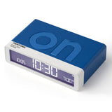 Lexon Flip Classic Reversible Alarm Clock PANTONE - Classic Blue V398-LD-LR157PT-B