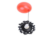 Gothic Resin Wall Art Decoration Ornament 3D Hand Red Ballon Wall Aesthetic Statue for Festive V1294-YM0901-3115240069411