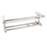 Bathroom Floating Shelves Stainless Steel Thicken Single Layer 40cm Shower Towel Rack for Towel Bath V1294-YM0706-3112230041811