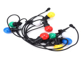 G50 Bulb String Light 5M 10LED Colorful Hanging RGB Globe Lights for Outdoor Courtyard Garden V1294-YM0901-3119210131312