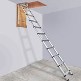 Attic Ladder Telescoping, 158.76kg Capacity, 100cm x 59.94cm,Multi-Purpose Aluminium Extension, V952-SSKKSGLTLHJ3RSMJGV0